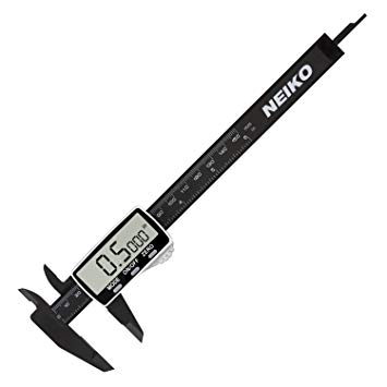 Neiko 01407A Lightweight Electronic Digital Caliper | 0-6 Inches | Inch/Fraction/Millimeter Conversion