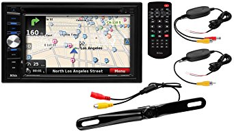 Boss Audio Systems BN9384WRC Double-Din 6.2" Screen, Bluetooth, Navigation, DVD/CD/MP3 AM/FM Receiver