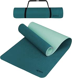 ALPIDEX Tapis Yoga 190 x 61 x 0.6 cm | 190 x 90 x 0.6 cm Matelas Sport Gymnastique Antidérapant Sans Phtalates Sangle Transport Pilâtes Gym Aérobic Stretching