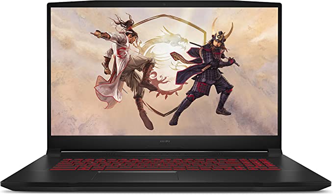 MSI Katana GF76 17.3" 144Hz FHD Gaming Laptop Intel Core i5-11400H RTX3050 8GB 512GBNVMe SSD Win11 (11UC-492) ,Black