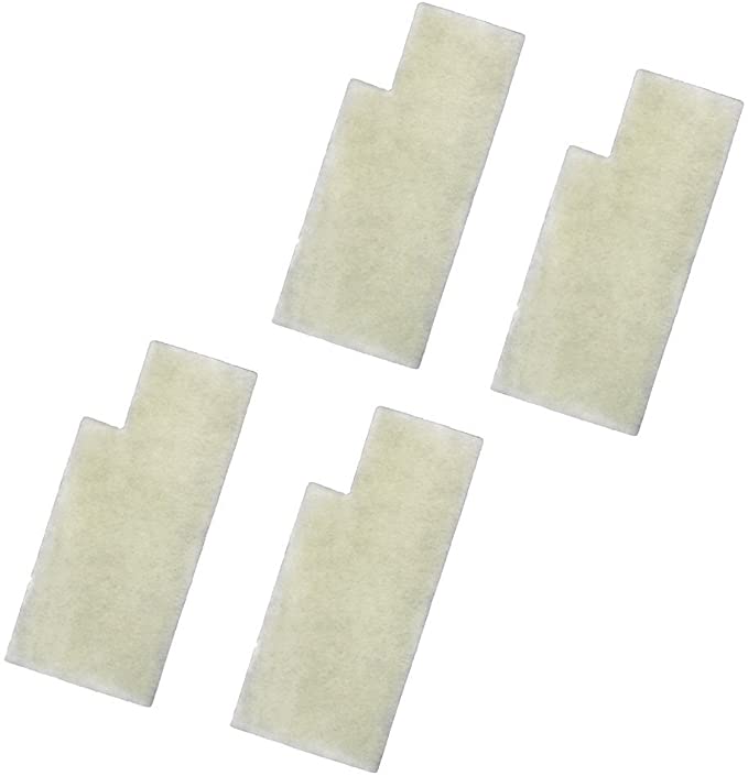 HQRP 4-Pack Secondary Filters Compatible with Hoover Anniversary Self-Propelled U6485900 U6485900B UH50000 UH50005B Bagged Upright Vacuums