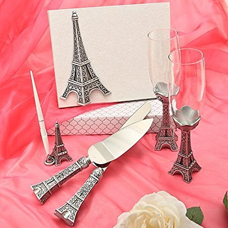 Eiffel Tower Design Wedding Day Accessories