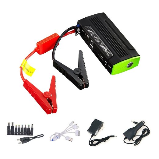 Arteck Car Jump Starter Auto Battery Charger and 13600mAh Portable External Battery for Automotive Motorcycle Boat Laptop with 12V Output 500A Peak