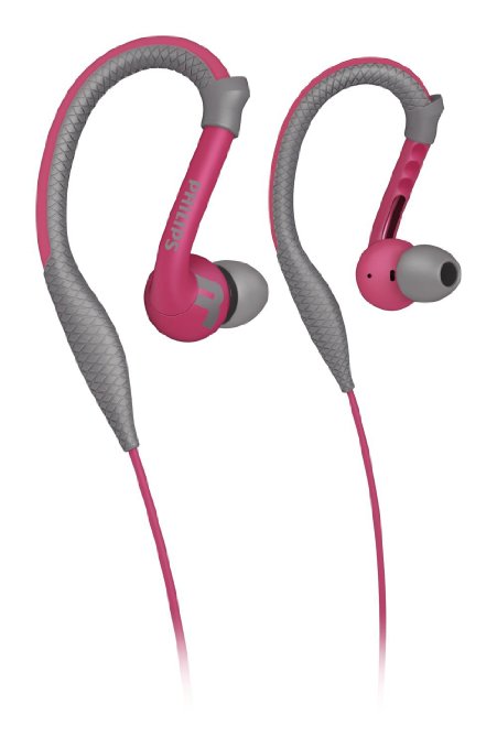 Philips SHQ3200PK/28 ActionFit Sports Earhook Headphones