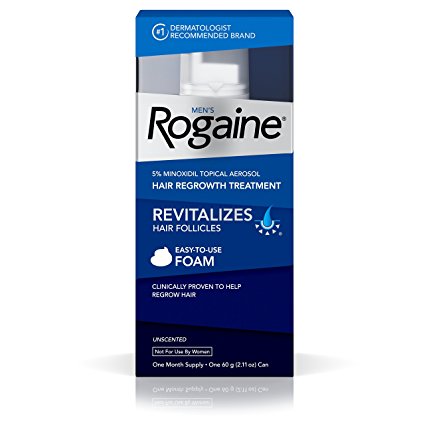 Men's Rogaine Foam One Month Supply