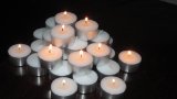 Higlow Tea Light Candles Extended Burn 7 Hour Unscented Bulk White Set of 100 Smokeless