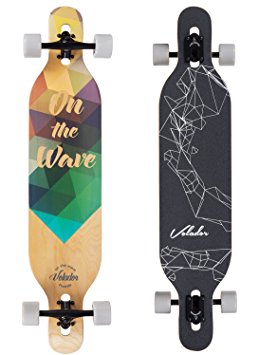 Volador 42inch Freeride Longboard ( Drop Through Camber Deck )