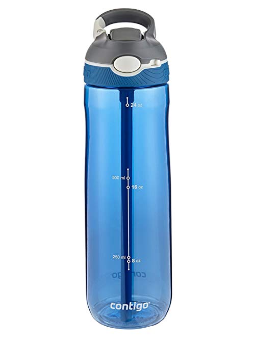 Contigo Autospout Ashland Water Bottle, 24 oz, Monaco