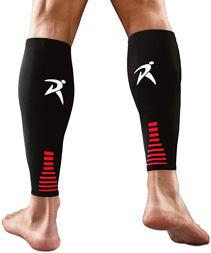 Rymora Calf Compression Sleeves (Ideal for Shin Splints, Running, Sports for Men/Women)