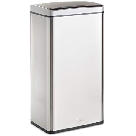 VonHaus 70L Sensor Bin – Automatic Open/Close Stainless Steel Waste Bin For Indoor Use