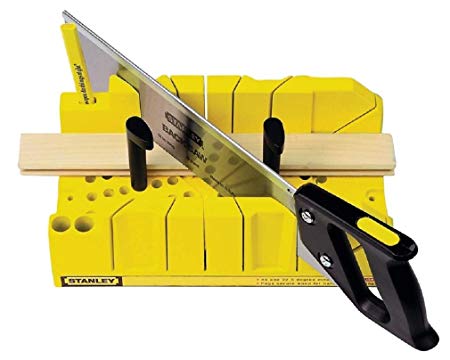 STANLEY Clamping Mitre Box w/Saw Model 20-600