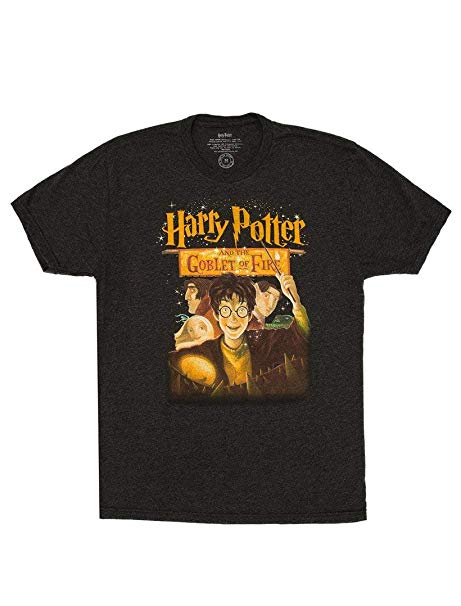 Out of Print Unisex/Men's Harry Potter Series Book-Themed Tee T-Shirt