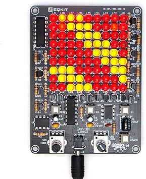 Gikfun LED Chaser Kit Soldering Practice Kit PCB Board for School Learning Project EK1974