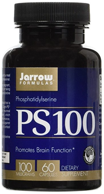 Jarrow Formulas PS 100, Promotes Brain Function, 100 mg, 60 Caps