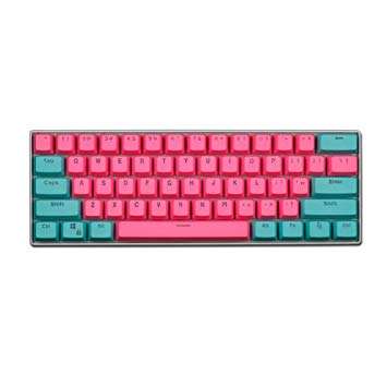 Taide 61 Key ANSI Layout OEM Profile PBT Thick Keycaps for 60% Mechanical Keyboard (Color 19)