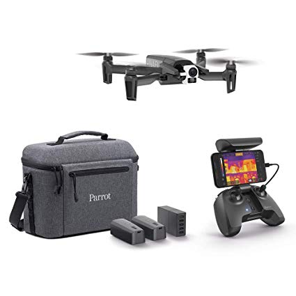 Parrot - Thermal Drone 4K - Anafi Thermal - 2 High Precision Cameras - Thermal Camera -14°F to 752°F   4K HDR Camera - The Ultra-Compact Thermal Drone for All Professionals
