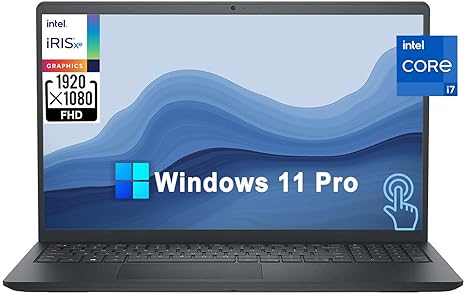 Dell Inspiron 15 3000 3530 Laptop Computer [Windows 11 Pro], 15.6" FHD Touchscreen, 13th Gen Intel 10-Core i7-1355U, 64GB RAM, 2TB PCIe SSD, Iris Xe Graphics, Numeric Keypad, Wi-Fi 6, Webcam, HDMI