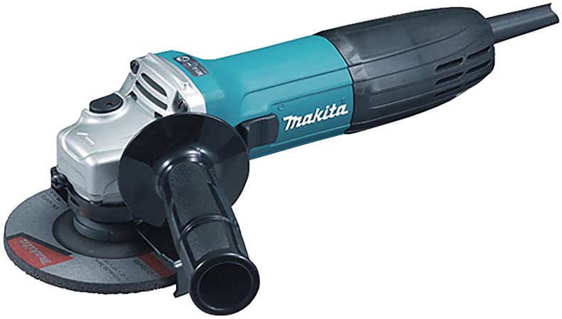 MAKITA GA4530R GA4530R-Amoladora Angular, 720 W, 240 V, Negro, Turquesa, unico