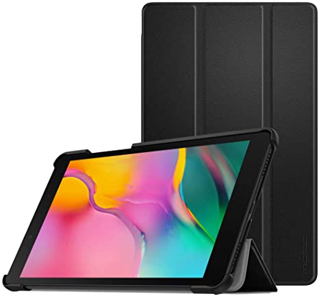 MoKo Case Fit Samsung Galaxy Tab A 8.0 T290/T295 2019 Without S Pen Model, Ultra Lightweight Slim-Shell Stand Folio Cover Case for Galaxy Tab A 8.0 2019 Release Tablet - Black