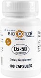 BioTech Pharmacal - D3-50 50000 IU - 100 Count