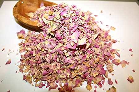 Organic Bio Herbs Dried Rose Petals (Rosa Damascena), 2 oz
