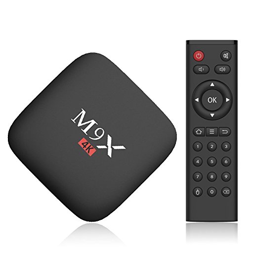 Kekilo TV Box M9X M1 Pro Android 6.0 Marshmallow Amlogic S905X Quad Core 1GB 8GB 3D 4K HD WiFi Google Smart TV Box