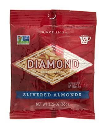 Diamond Slivered Almonds, 2.25 oz