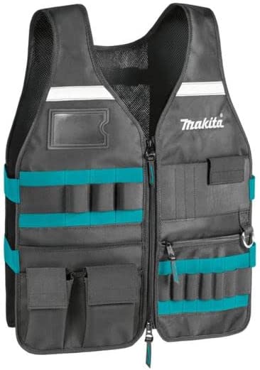 Makita P-72089 Worker's Vest New Version E-05636 Tool Vest for Carpenters / Universal Size