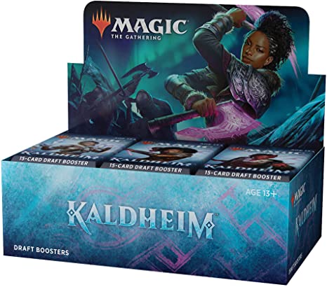 Magic The Gathering Kaldheim Draft Booster Box | 36 Packs (540 Magic Cards)