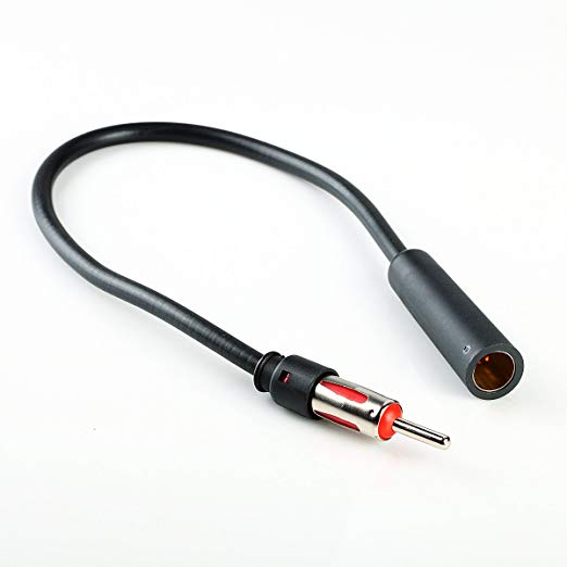 12" Universal Male Female Car AM FM Antenna Extension / Extender Cable