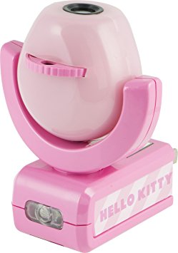 Hello Kitty Projectables LED Plug-In Night Light, Six-Image, 35952, Six Different Hello Kitty Images Project Onto Wall or Ceiling
