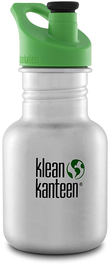 Klean Kanteen Kid's Stainless Steel Bottle with 3.0 Sport Cap