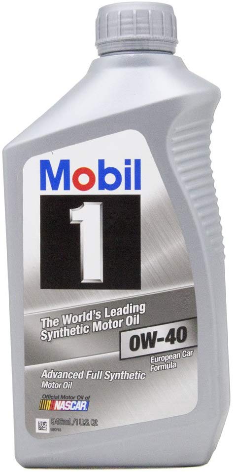 Mobil 1 98KG00 0W-40 Synthetic Motor Oil - 1 Quart