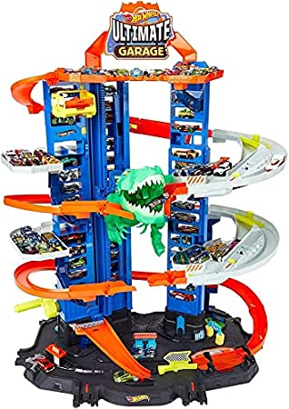 Robo T-Rex Ultimate Garage, Multi-level Multi-Play Mode 1 Pack