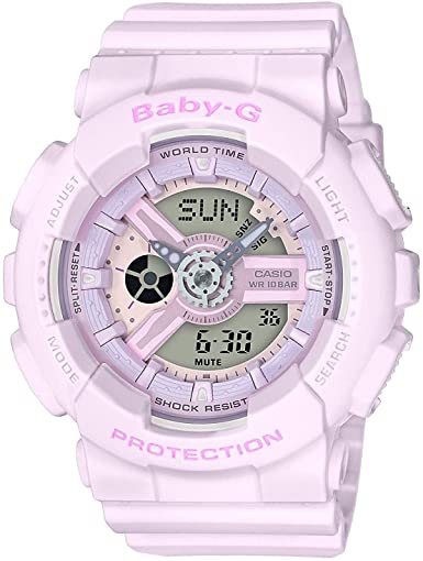 Casio Baby-G G-Shock BA-110 Series BA110-4A2 46.3mm Resin Women's Watch (Pink)