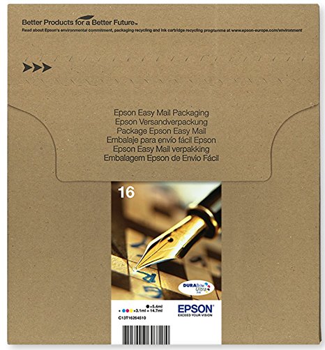 EPSON 16 Easymail Ink Cartridge (Multi-Pack)