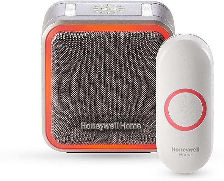 Honeywell RDWL515A Black, Grey – Doorbell (Black, Grey, 84 dB, Wireless, 107 m, AA, 24 Months)