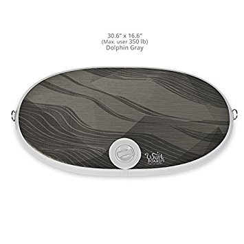 Wurf Board by JumpSport (Santa Cruz or Maui style) | Curved Air-Spring Anti-Fatigue Mat for Standing Desk Users | Stress-Relieving Desk Accessory | Comfort In Motion