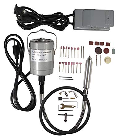 SE 979FSG Flexible Shaft Grinder Set