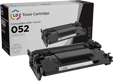 LD Products Compatible Toner Cartridge Replacement for Canon 052 2199C001 (Black) for use with ImageCLASS LBP214dw, LBP215dw, MF424dw, MF426dw and MF429dw