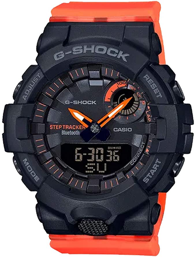 Casio GMAB800SC1A4 G-Shock Women Women's Watch Orange 50.7mm Resin