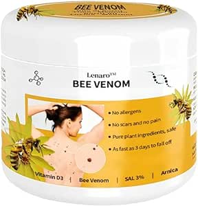 Bee Venom Tag Remover, Bee Venom Mole, Bee Venom Cream, Bee Venom Tags Recede Cream for Skin (1)