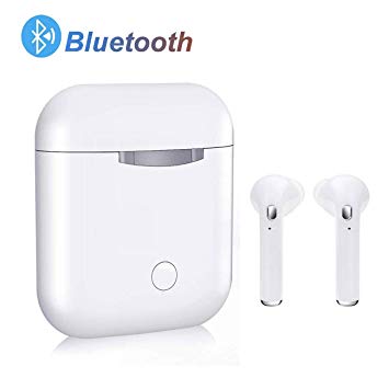 True Wireless Earbuds, Bluetooth Earbuds Stereo Earbuds Wireless Headphones, Handsfree Earphones with Charging Case Compatible for Android/Phone