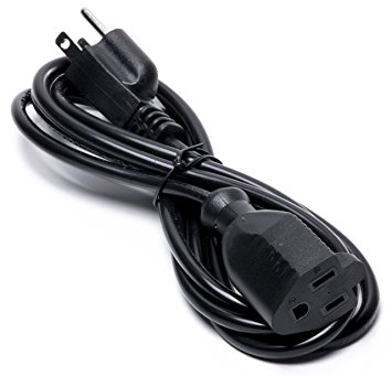 [UL LISTED] Pwr  6 Ft Long Power Strip Liberator Extension-Cord NEMA 5-15P to 5-15R 18AWG for Air Blower, Sewing Machine, Electric Drill, Jig Saw, Industrial Equipment Charger Outlet Saver Cable Extender