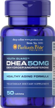Puritans Pride DHEA 50 mg-50 Tablets