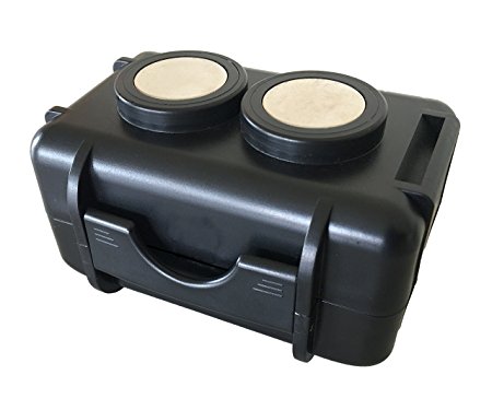 Optimus Twin Magnet GPS Tracker Case - Waterproof - Neodymium Magnets