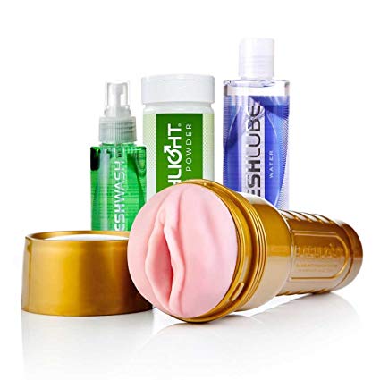 Fleshlight Stamina Value Pack (STU) Discrete Masturbator, Made of Realistic Superskin Material