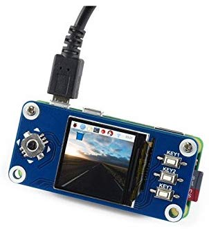 1.3inch IPS LCD Display HAT Module 240x240 Pixels SPI Interface with Embedded Controller Compatible with Raspberry Pi Zero/Zero W/Zero WH/2B/3B/3B  Wide Viewing Angle