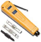 Fluke Networks 10051501 D914 Impact Punch Down Tool with EverSharp 66110 Plus Screwdriver Blade