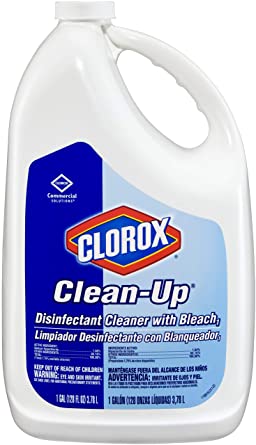 Clorox Commercial Solutions Clorox Clean-Up All Purpose Cleaner with Bleach - Original, 128 Ounce Refill Bottle (35420)